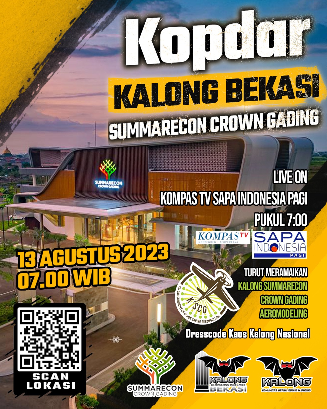Acara Kegiatan 06 - Kopdar Kalong Bekasi & Summarecon Crown Gading